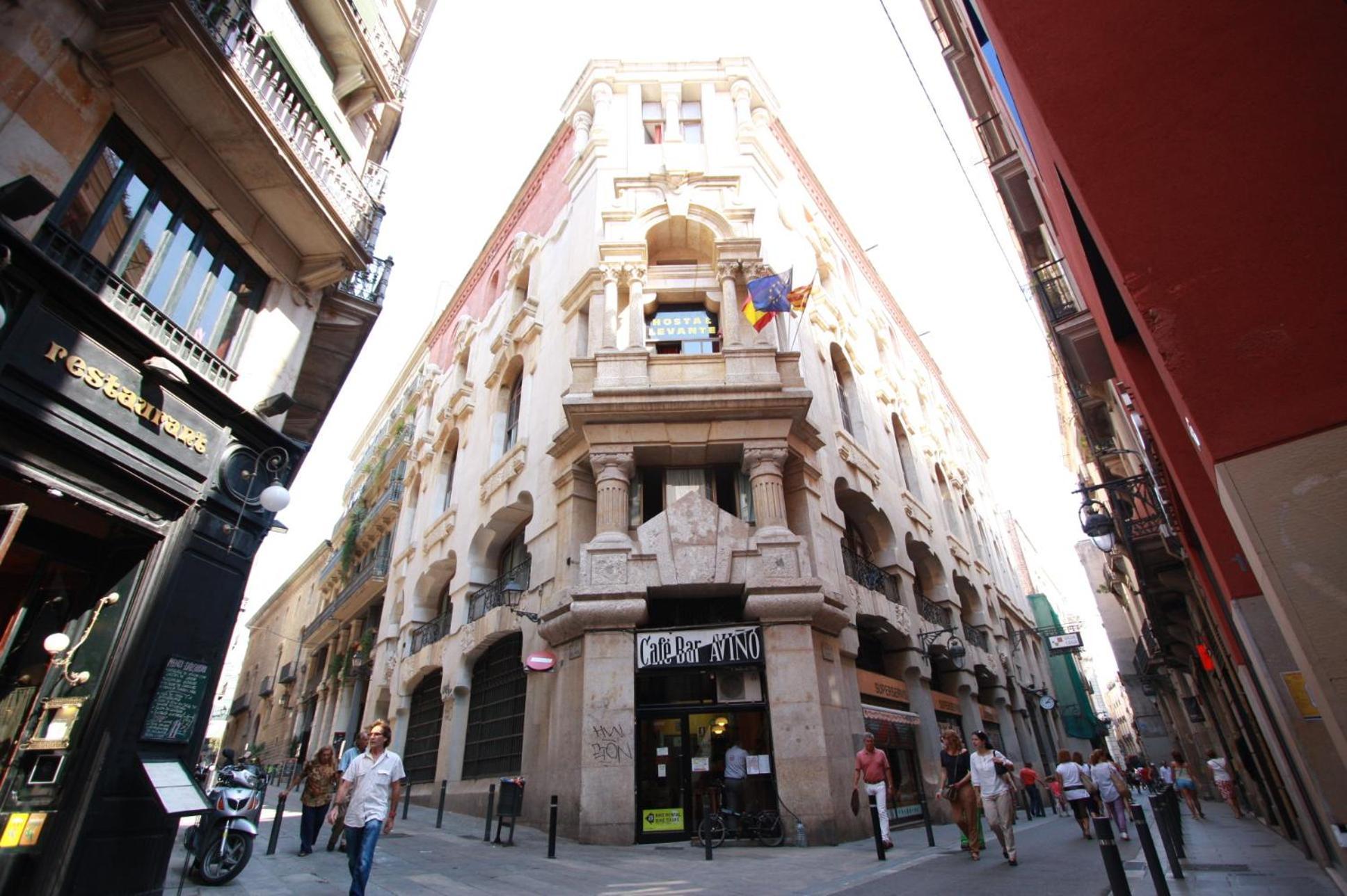 Hostal Levante Barcelona Buitenkant foto